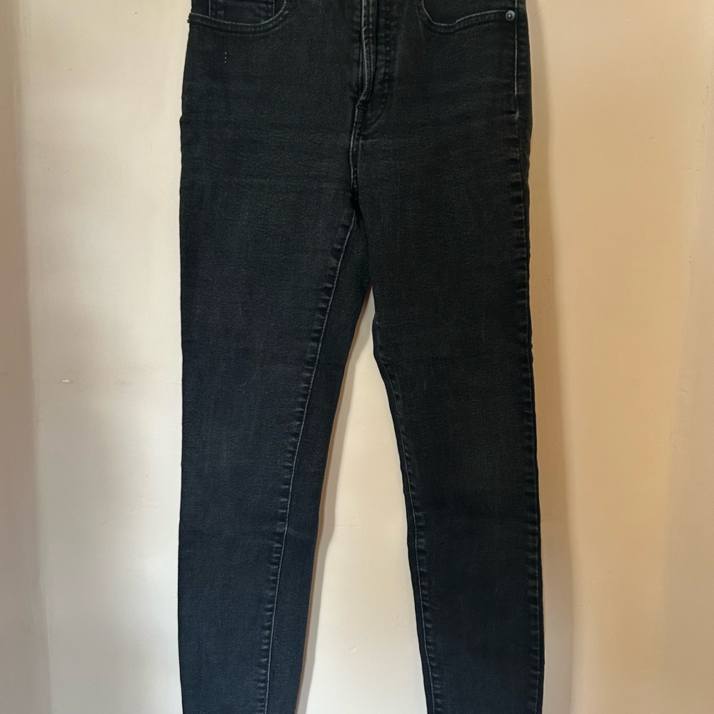 Everlane Women's Charcoal Black Skinny Jeans
